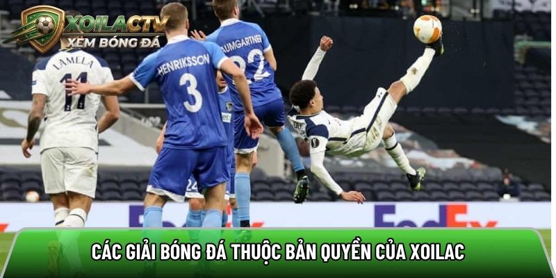 Các giải bóng đang được kênh phát sóng độc quyền